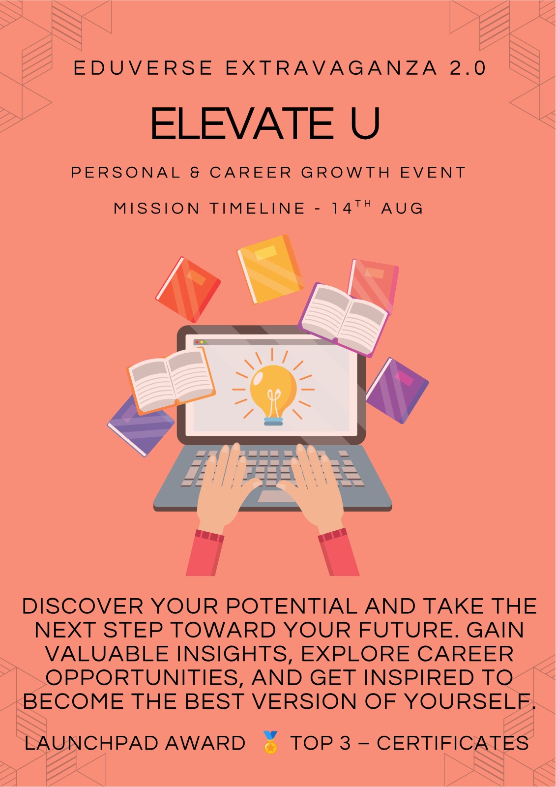 ElevateU — Eduverse Extravaganza 2.0 2026 event poster