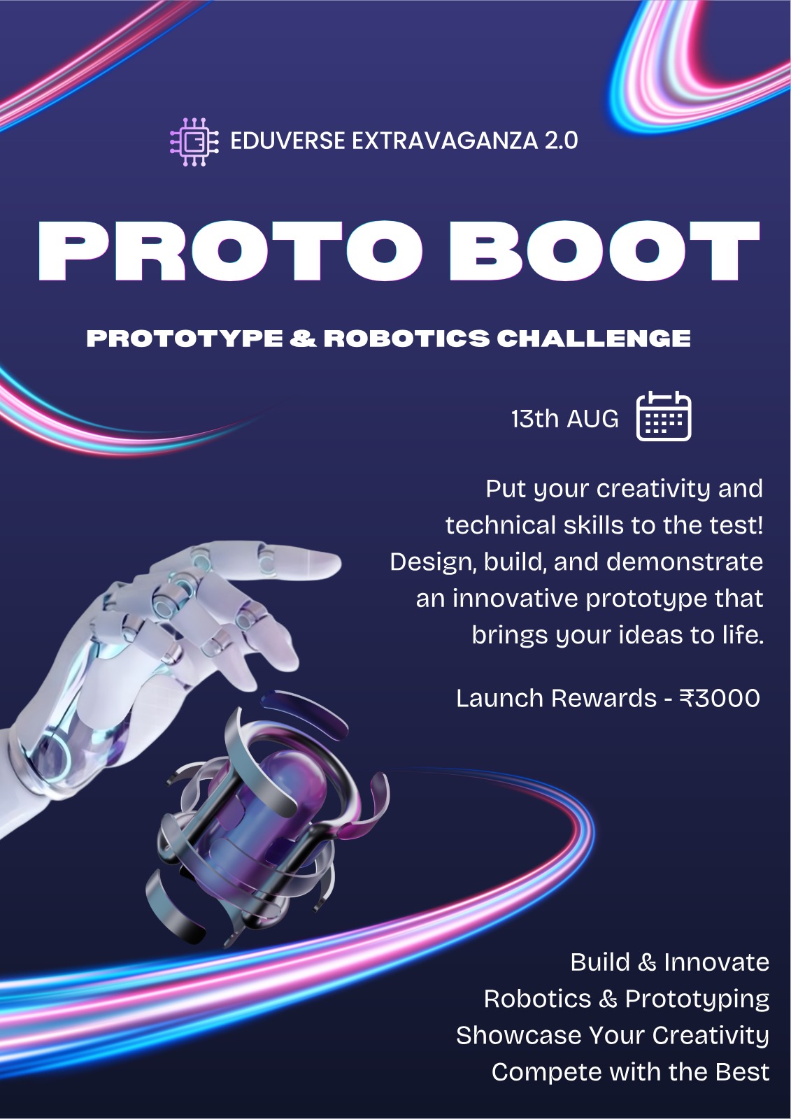 ProtoBoot — Eduverse Extravaganza 2.0 2026 event poster